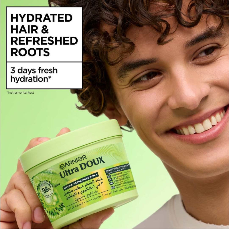 Garnier Ultra Doux Hair Food Kiwi Mask 390ml
