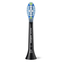 Philips Sonicare Toothbrush Heads Diamond Clean Smart Plaque Defense Black HX9042/91 2 Pack