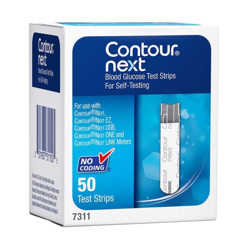 Ascensia Contour Next Blood Glucose 50 Test Strips