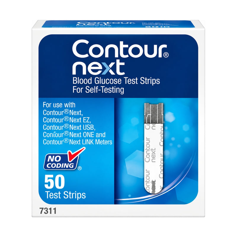 Ascensia Contour Next Blood Glucose 50 Test Strips