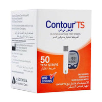 شرائط قياس جلوكوز الدم Ascensia Contour TS عدد 50