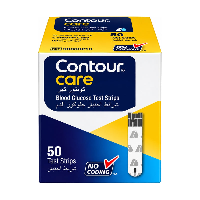 Ascensia Contour Care Blood Glucose 50 Test Strips