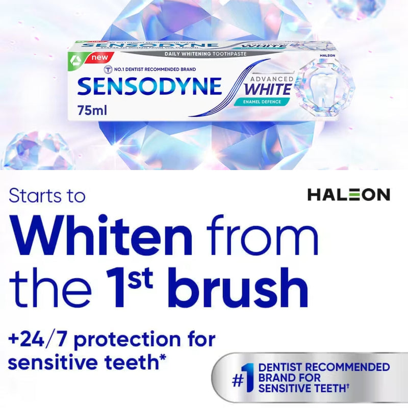 Sensodyne Toothpaste Advanced White Enamel Defence 75ml