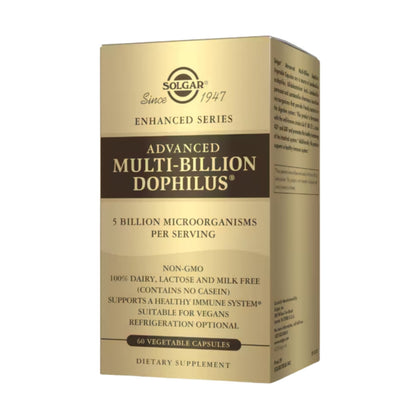 Solgar Advanced Multi Billion Dophilus 60 VegeCapsules