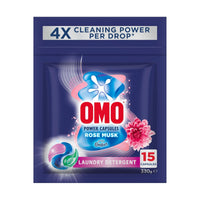 OMO Power Capsules 3-in-1 With Touch of Comfort Pouch 330g