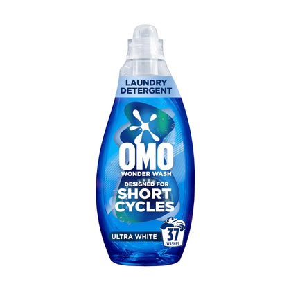 OMO Wonder Wash Laundry Detergent Liquid Ultra White 1.48kg