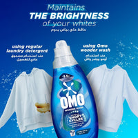 OMO Wonder Wash Laundry Detergent Liquid Ultra White 1.48kg