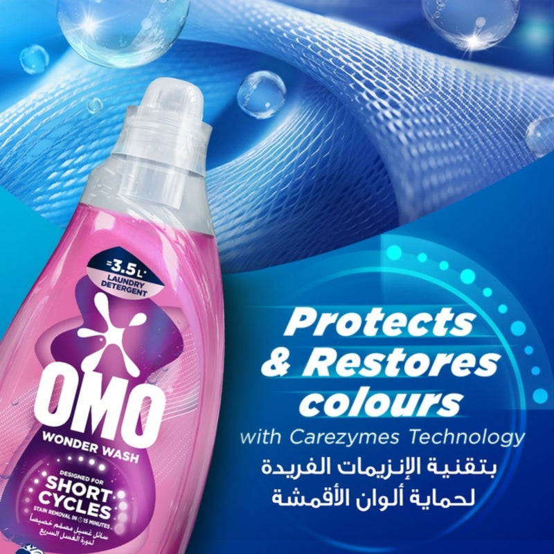 OMO Wonder Wash Laundry Detergent Liquid Ultra Care 1.48kg
