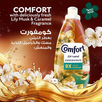Comfort Fabric Softener Lily Musk & Caramel 900ml