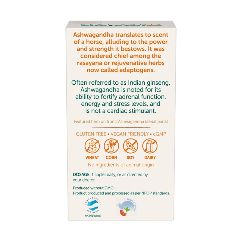 Himalaya Organic Ashwagandha 60 Caplets