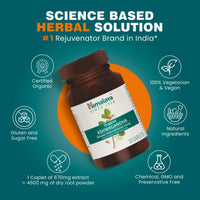 Himalaya Organic Ashwagandha 60 Caplets