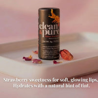 Clean & Pure Lip Balm Tinted Strawberry 6g