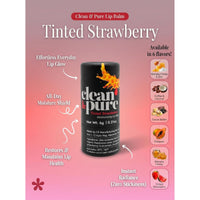 Clean & Pure Lip Balm Tinted Strawberry 6g