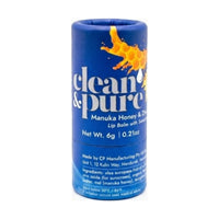 Clean & Pure Lip Balm Manuka Honey & Zinc SPF15 6g