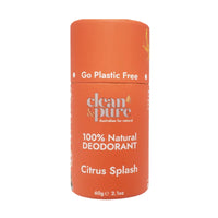 Clean & Pure Natural Deodorant Citrus Splash 60g