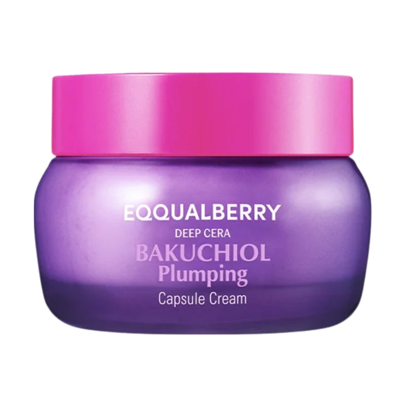 EQQUALBERRY كريم كبسولات الباكوتشيول لشد البشرة 50 مل