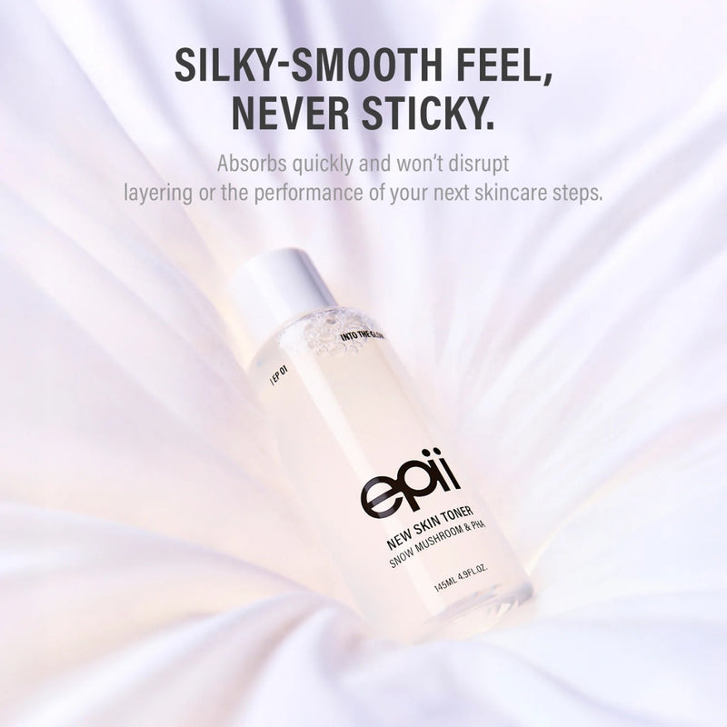 Epii New Skin Toner Snow Mushroom & PHA 145ml