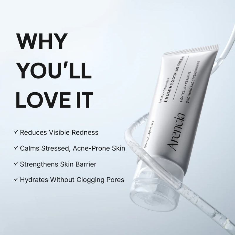 Arencia Eraser Soothing Cream 50ml