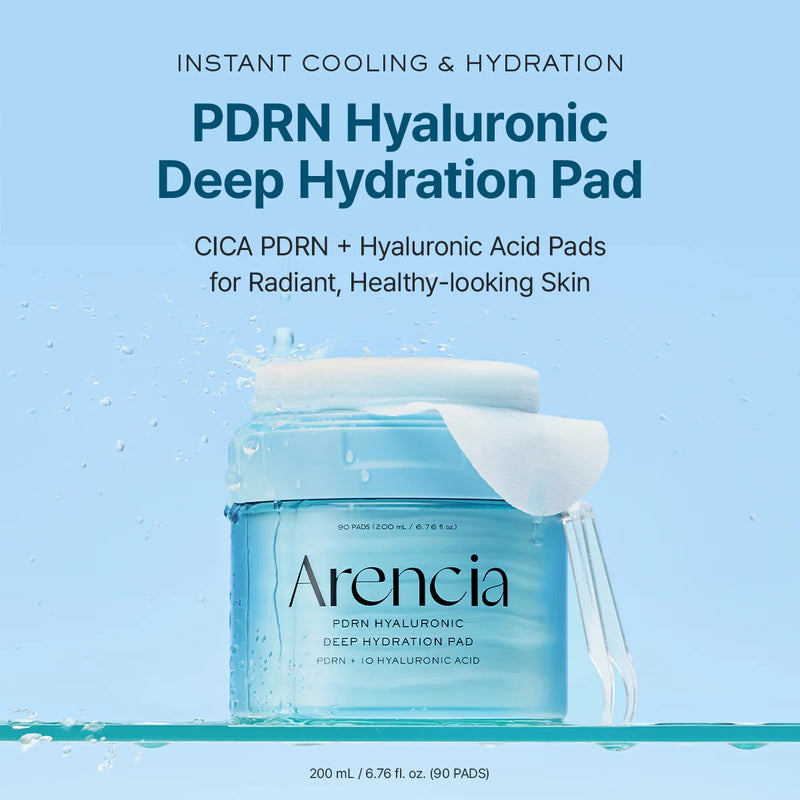 Arencia PDRN Hyaluronic Deep Hydration Pads 90 Pieces