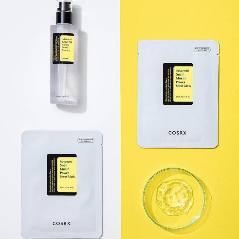 COSRX Advanced Snail Mucin Power Essence Sheet Mask 25ml x 10 Pieces