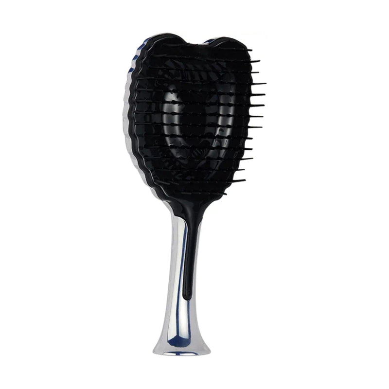 Tangle Angel Professional Detangling Hair Brush Chrome White 22354 Large