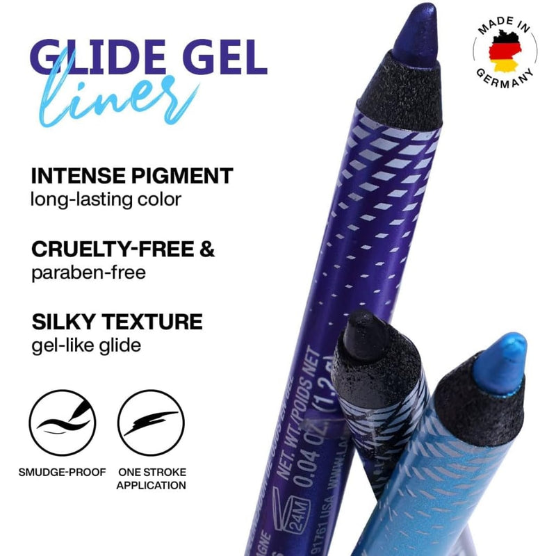LA Girl Glide Gel Eyeliner Mermaid Blue 1.2g