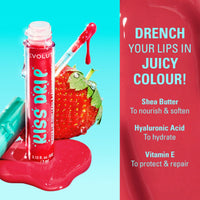 Revolution Makeup Kiss Drip Water Lip Tint Peach Fizz 3ml
