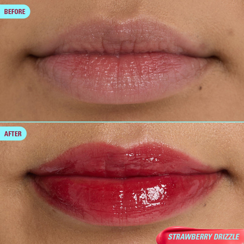 Revolution Makeup Kiss Drip Water Lip Tint Strawberry Drizzle 3ml