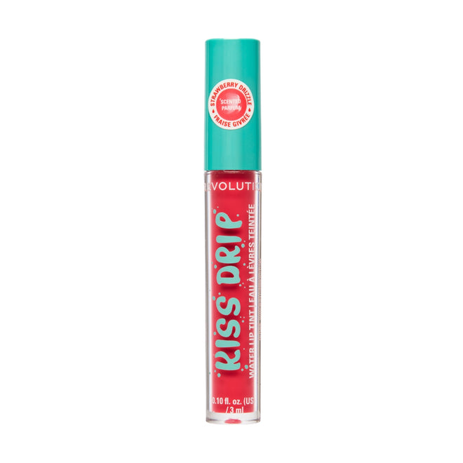 Revolution Makeup Kiss Drip Water Lip Tint Strawberry Drizzle 3ml