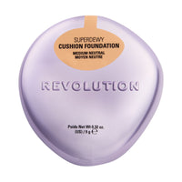 Revolution Makeup Superdewy Cushion Foundation Medium Neutral 9g
