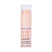 Revolution Makeup Skin Silk Glow Tint Sheer Foundation Stick Dark Neutral Warm 8g