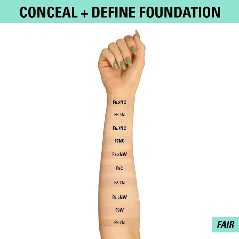 Revolution Makeup Conceal & Define Soft Matte Foundation F7.2NW 23ml