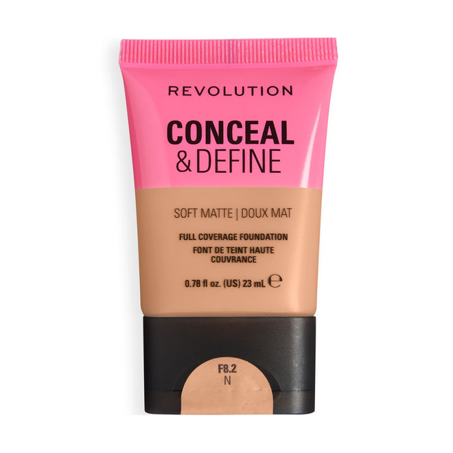 Revolution Makeup Conceal & Define Soft Matte Foundation F8.2N 23ml