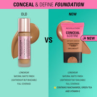 Revolution Makeup Conceal & Define Soft Matte Foundation F8.2N 23ml