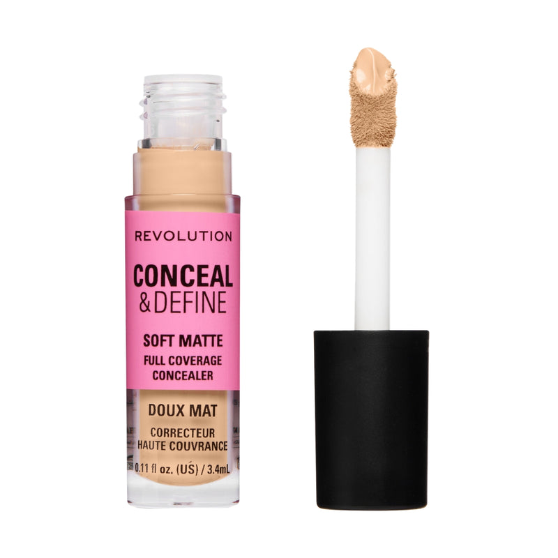 Revolution Makeup Conceal & Define Full Coverage Concealer C6N 4g