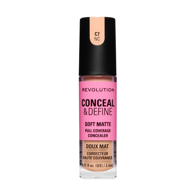 Revolution Makeup Conceal & Define Full Coverage Concealer C7NC 4g