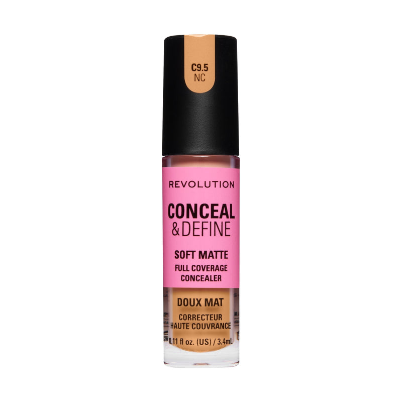 Revolution Makeup Conceal & Define Full Coverage Concealer C9.5NC 4g