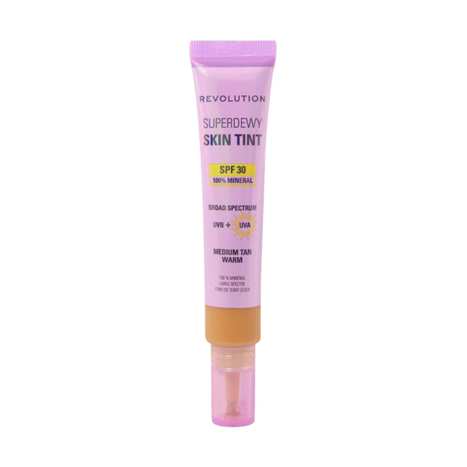 Revolution Makeup Superdewy Skin Tint SPF30 Medium Tan Warm 28ml