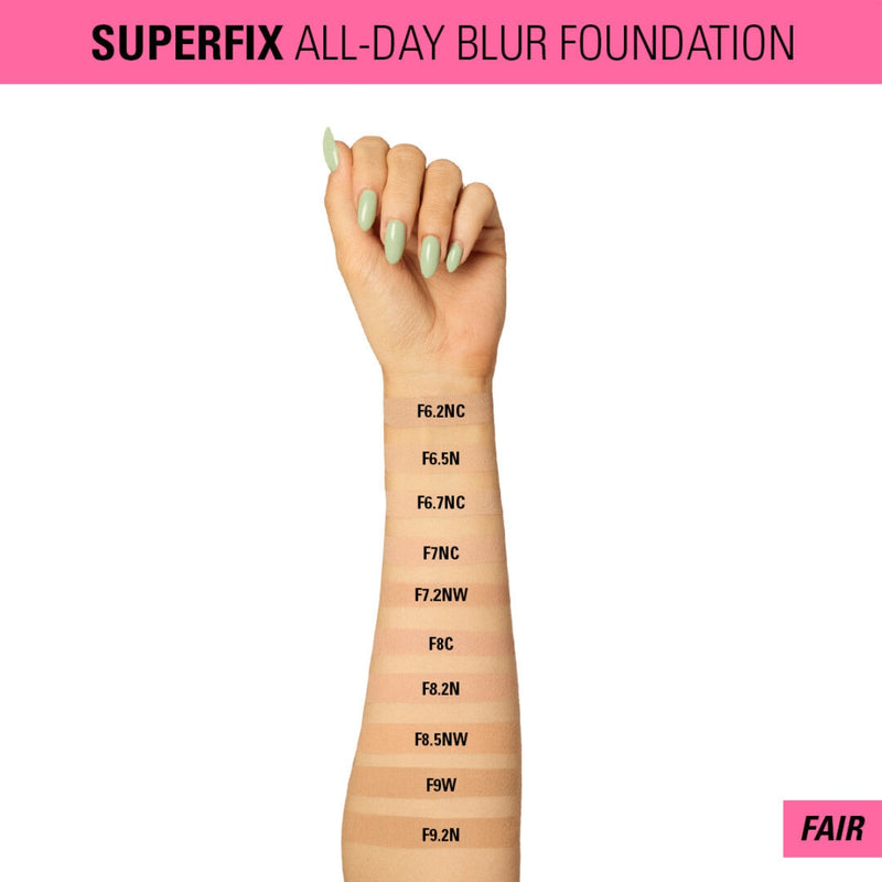 Revolution Makeup Superfix All day Blur Foundation F6.5N 23ml