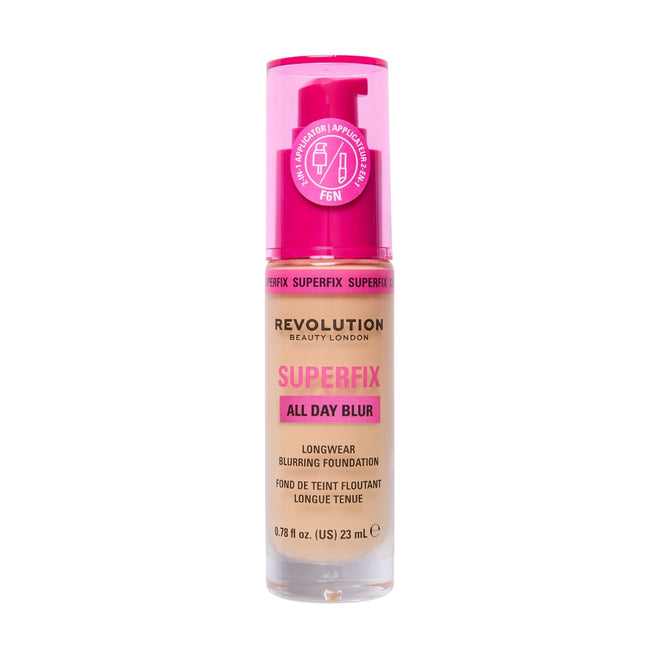 Revolution Makeup Superfix All day Blur Foundation F6N 23ml