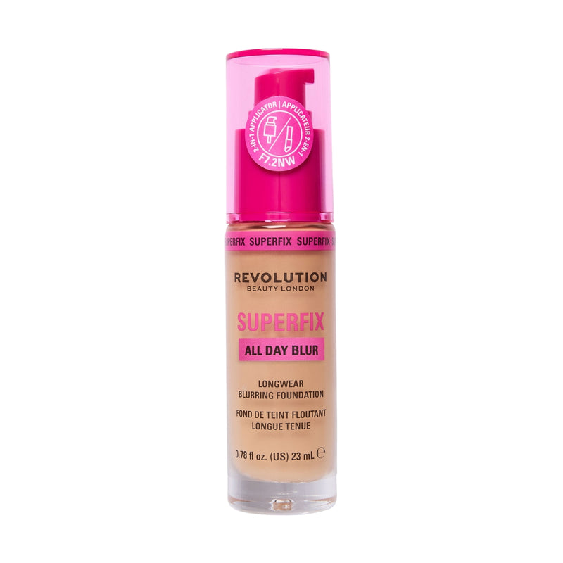 Revolution Makeup Superfix All day Blur Foundation F7.2NW 23ml