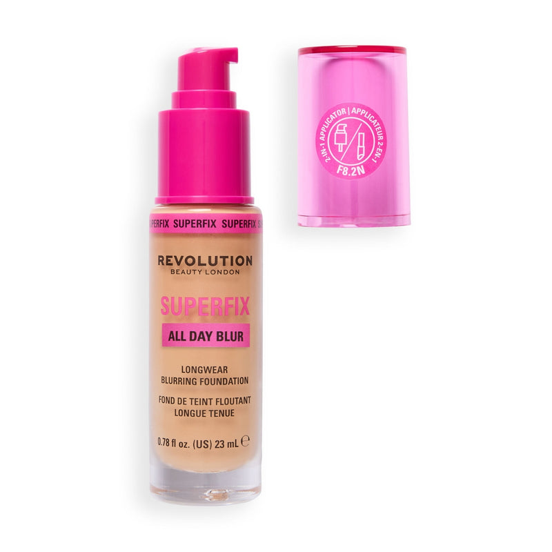 Revolution Makeup Superfix All day Blur Foundation F8.2N 23ml