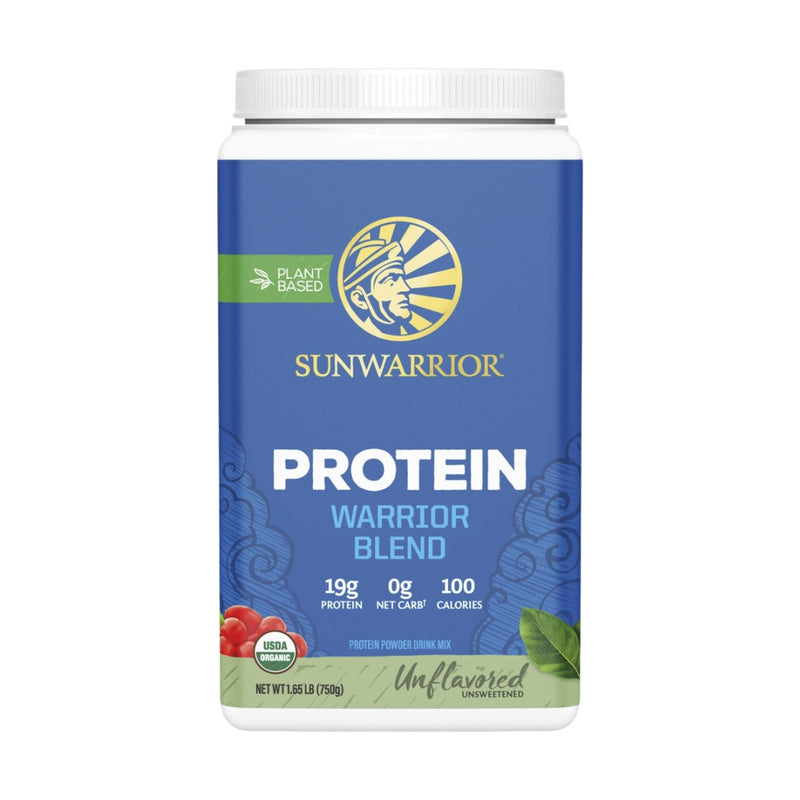 Sun Warrior Protein Warrior Blend Organic Unflavored 750g