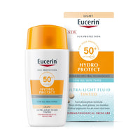 Eucerin Sun Hydro Protect Ultra Light Fluid SPF50+ Tinted Light 50ml