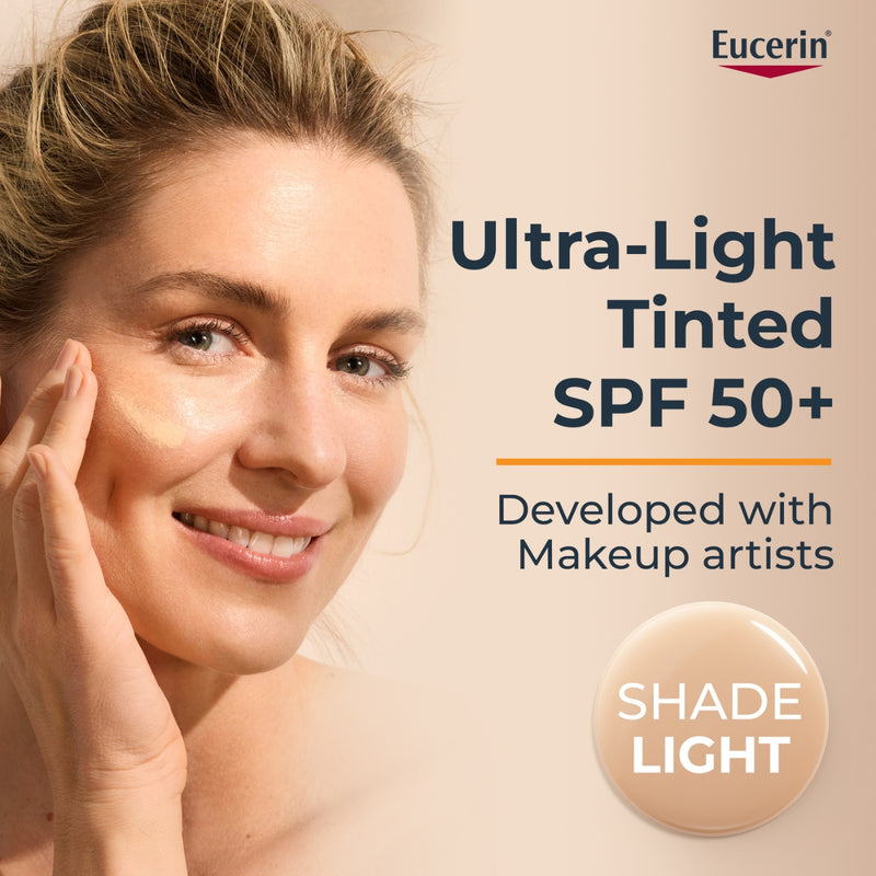 Eucerin Sun Hydro Protect Ultra Light Fluid SPF50+ Tinted Light 50ml