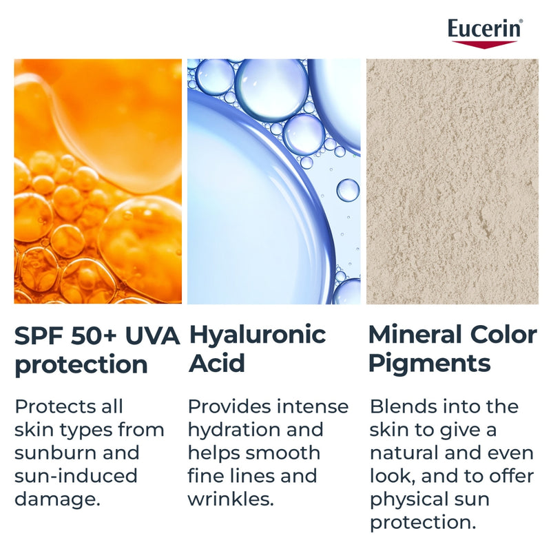 Eucerin Sun Hydro Protect Ultra Light Fluid SPF50+ Tinted Light 50ml