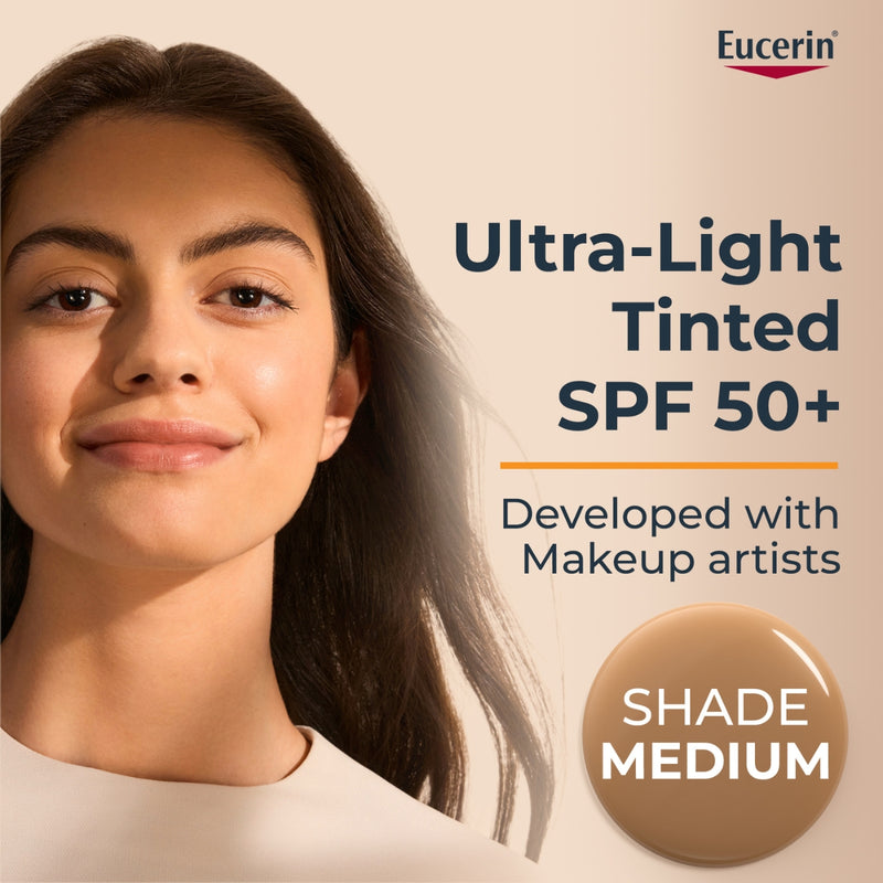 Eucerin Sun Hydro Protect Ultra Light Fluid SPF50+ Tinted Medium 50ml