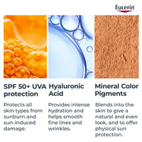 Eucerin Sun Hydro Protect Ultra Light Fluid SPF50+ Tinted Medium 50ml