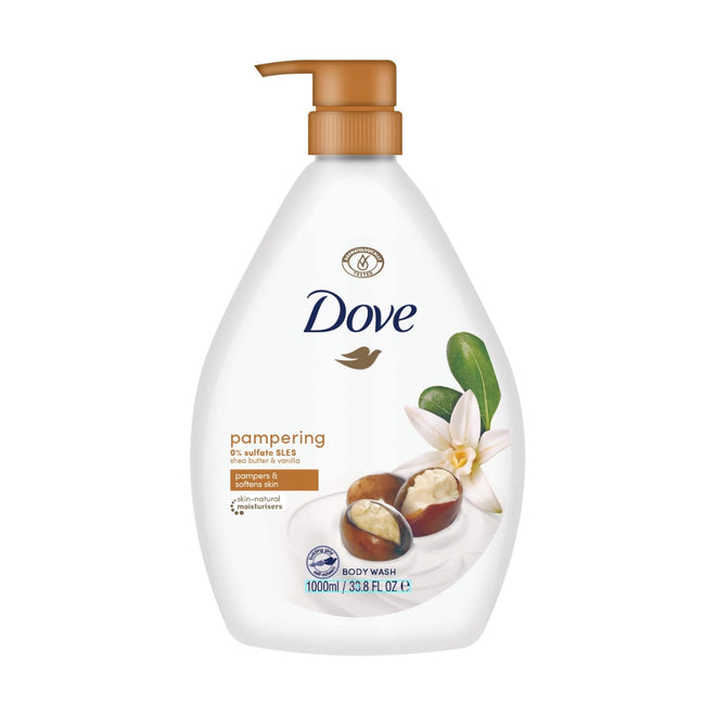 Dove Body Wash Pampering Shea Butter & Vanilla 1L