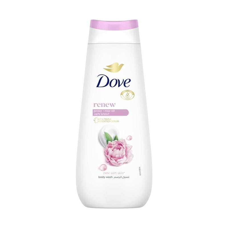 Dove Body Wash Renew Peony & Rose Oil 250ml